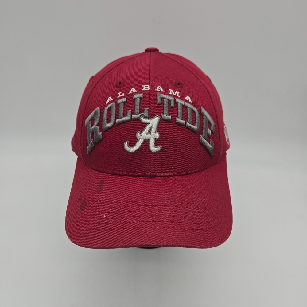 Alabama Crimson Tide Snapback Hat Cap Top of the World SEC Football Red OSFA